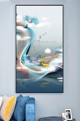 Tải file File bộ tranh treo hiện đại HD40139 (gốc) để in ấn ngay