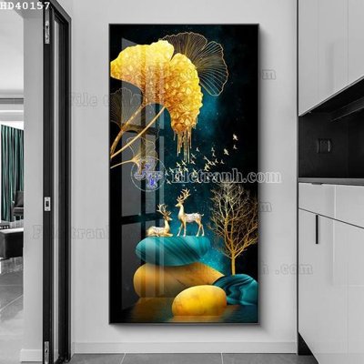 Tải file File bộ tranh treo hiện đại HD40157 (ảnh gốc) in gạch 3D