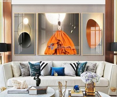 Download file ảnh gốc File bộ tranh treo hiện đại HD40166 để in ấn