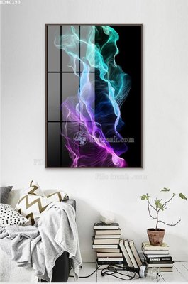 Download file File bộ tranh treo hiện đại HD40193 (gốc) in mica cao cấp