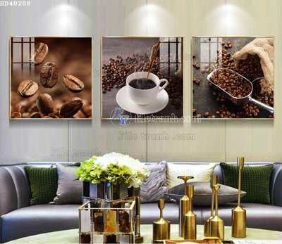 Tải file File bộ tranh treo hiện đại HD40208 (gốc) làm tranh trang trí