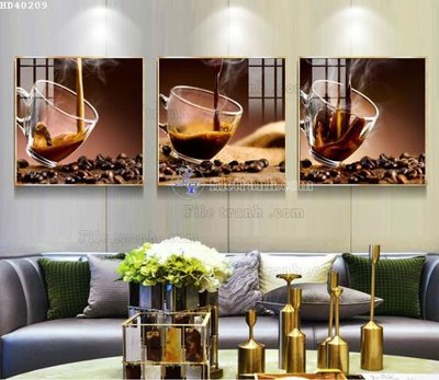 File ảnh File bộ tranh treo hiện đại HD40209 (gốc) cho trang trí nội thất