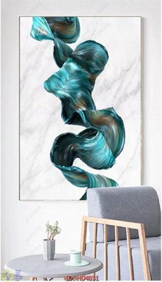 File in lụa File tranh treo hiện đại HD4031 (hoa văn) File tranh treo hiện đại HD4031