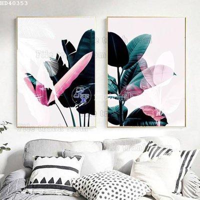 File in trần File bộ tranh treo hiện đại HD40353 (bản gốc) phong cảnh