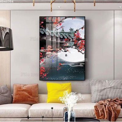 File in ấn File bộ tranh treo hiện đại HD40356 (bản gốc) từ file gốc