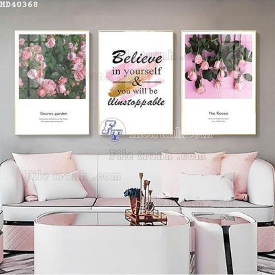 Download file gốc File bộ tranh treo hiện đại HD40368 (in mica) 3D