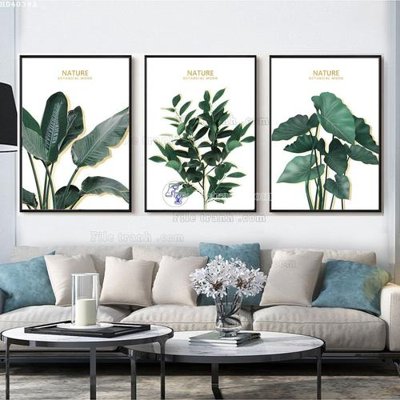 File ảnh File bộ tranh treo hiện đại HD40392 (gốc) in poster