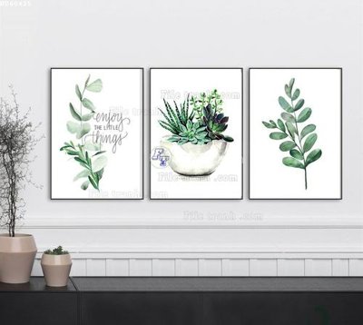 Tải file File bộ tranh treo hiện đại HD40425 (gốc) chủ đề hoa sen