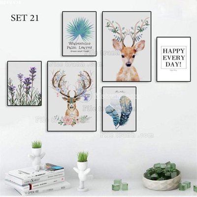 File tranh File bộ tranh treo hiện đại HD40436 (gốc) chủ đề thành phố