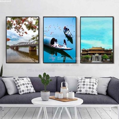 File tranh File bộ tranh treo hiện đại HD40440 (bản gốc) trang trí văn phòng