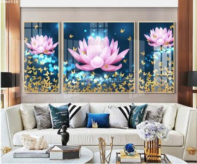 File tranh quảng cáo File bộ tranh treo hiện đại HD40510 (download file gốc)