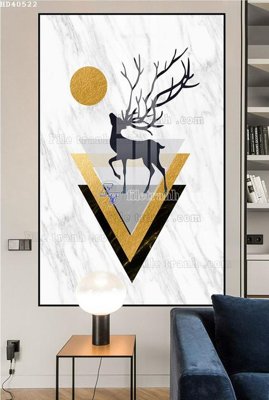 Tải file File bộ tranh treo hiện đại HD40522 (gốc) in nhanh