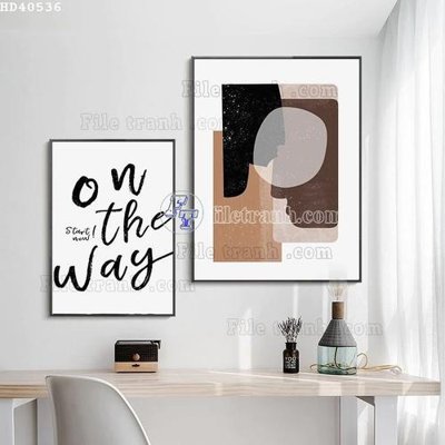 Tải file File bộ tranh treo hiện đại HD40536 (gốc) in trên mọi chất liệu