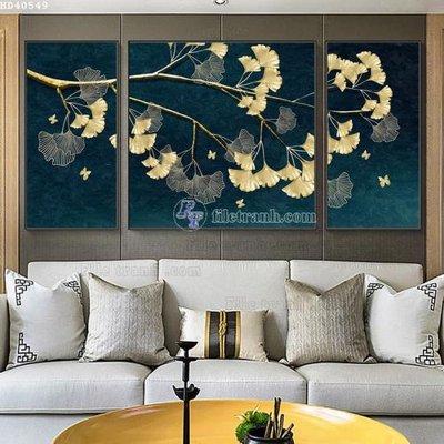 File PSD File bộ tranh treo hiện đại HD40549 (gốc) nhiều lớp (multi-layer)