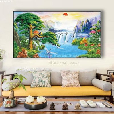 Mua file gốc File bộ tranh treo hiện đại HD40576 (in ấn) tại Filetranh.com