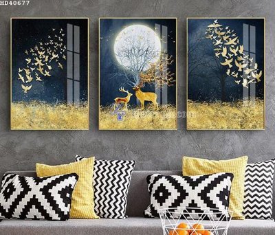 File ảnh File bộ tranh treo hiện đại HD40677 (gốc) in backdrop sự kiện