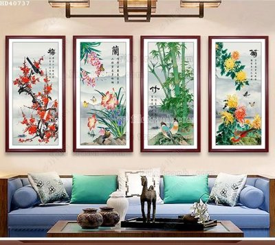 File tranh File bộ tranh treo hiện đại HD40737 (ảnh gốc) độ nét vượt trội