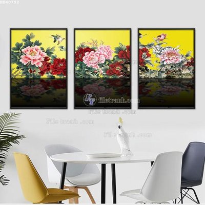 File in trần File bộ tranh treo hiện đại HD40792 (bản gốc) trời sao