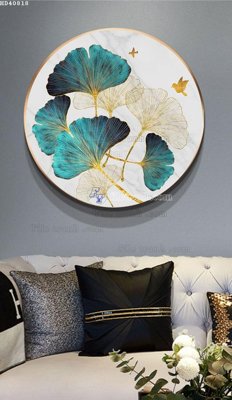 File tranh gốc in trần nhà File bộ tranh treo hiện đại HD40818 3D