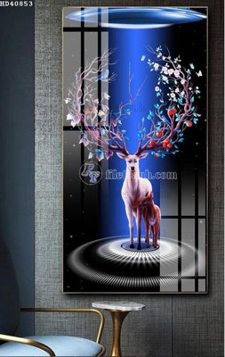 File in ấn chuyên nghiệp File bộ tranh treo hiện đại HD40853 (file gốc)