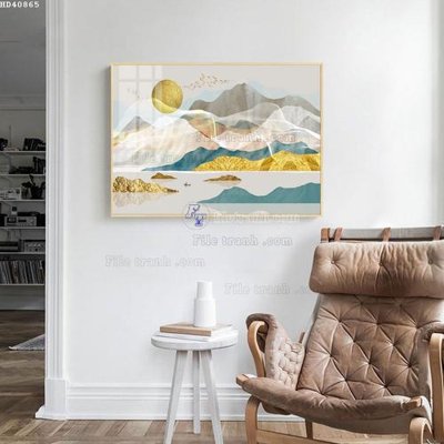 File tranh File bộ tranh treo hiện đại HD40865 (ảnh gốc) độc quyền