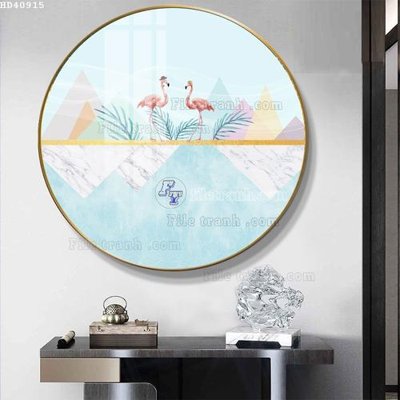 File gốc File bộ tranh treo hiện đại HD40915 (chuẩn CMYK) cho nhà in