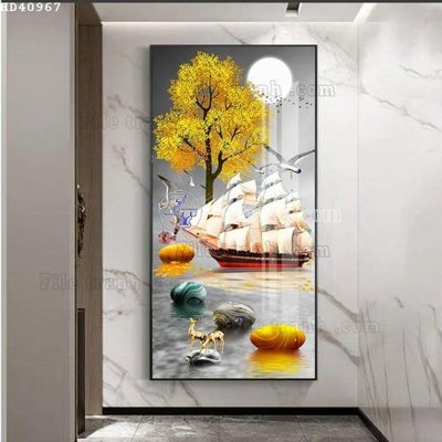 Tải file gốc File bộ tranh treo hiện đại HD40967 (in bạt) quảng cáo