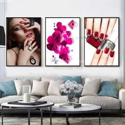 File tranh File bộ tranh treo hiện đại HD41002 (gốc) chủ đề con người