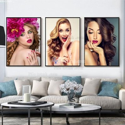 File tranh in mica File bộ tranh treo hiện đại HD41003 (độ phân giải cao)