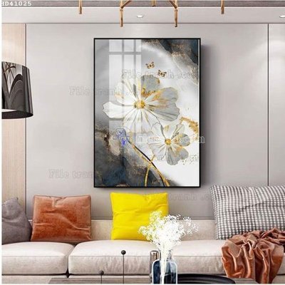 File ảnh File bộ tranh treo hiện đại HD41025 (gốc) in biển hiệu