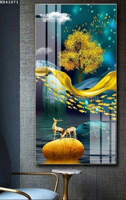 File gốc File bộ tranh treo hiện đại HD41071 (AI/EPS) cho in ấn