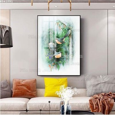 File ảnh File bộ tranh treo hiện đại HD41091 (gốc) in biển hiệu