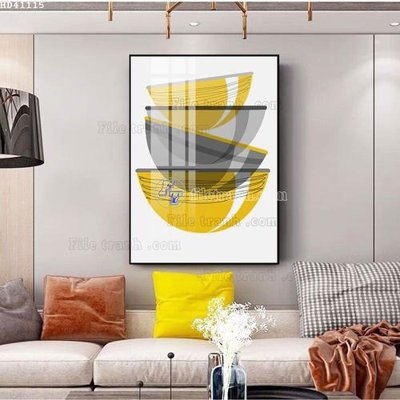 Tải file gốc File bộ tranh treo hiện đại HD41115 dùng cho in ấn