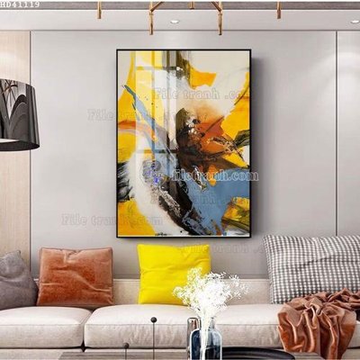 File in ấn File bộ tranh treo hiện đại HD41119 (bản gốc) cao cấp