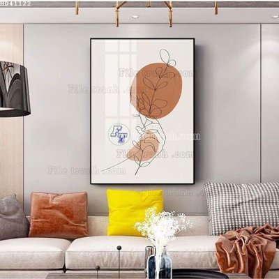 File PSD File bộ tranh treo hiện đại HD41122 (gốc) tách lớp chi tiết