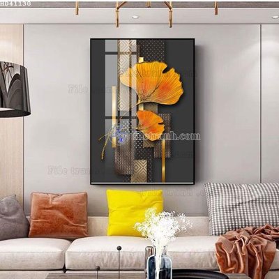 File tranh File bộ tranh treo hiện đại HD41130 (gốc) chủ đề trừu tượng