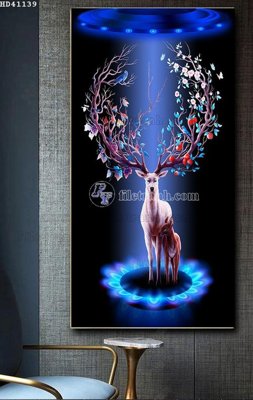 File ảnh File bộ tranh treo hiện đại HD41139 (gốc) in standee