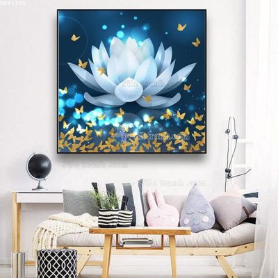 File in ấn File bộ tranh treo hiện đại HD41201 (bản gốc) cao cấp