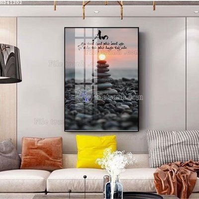 File PSD File bộ tranh treo hiện đại HD41202 (bản gốc) đã tách nền