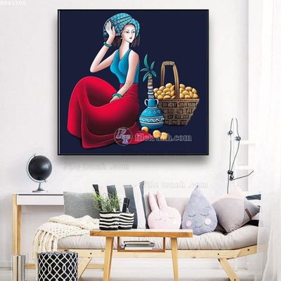 Chi tiết file ảnh File bộ tranh treo hiện đại HD41208 sắc nét