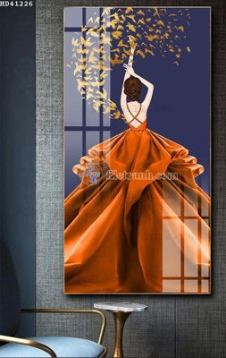 File tranh File bộ tranh treo hiện đại HD41226 (gốc) chủ đề thiên nhiên