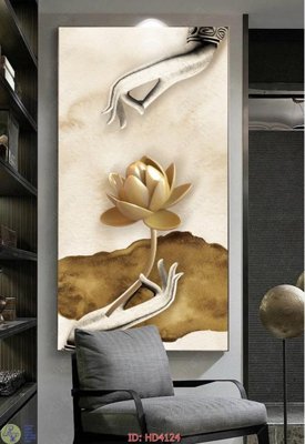 File in ấn File tranh treo hiện đại HD4124 chuyên nghiệp