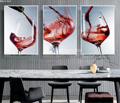 File gốc File bộ tranh treo hiện đại HD41322 (in mica) làm bảng hiệu