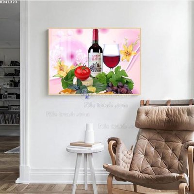 File PSD File bộ tranh treo hiện đại HD41323 (bản gốc) đã tách nền