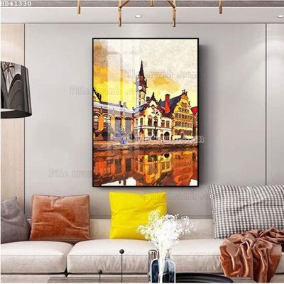 Tải file File bộ tranh treo hiện đại HD41330 (gốc) làm tranh treo tường