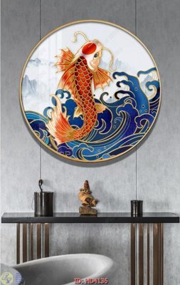 File in trần File tranh treo hiện đại HD4136 (file gốc) phong thủy