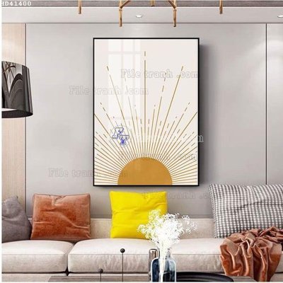 File in lụa File bộ tranh treo hiện đại HD41400 (hoa văn) File bộ tranh treo hiện đại HD41400