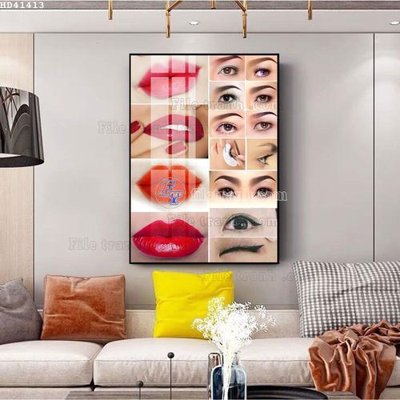 File gốc File bộ tranh treo hiện đại HD41413 (in lụa) tranh thuận buồm