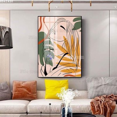 File tranh File bộ tranh treo hiện đại HD41420 (bản gốc) trang trí văn phòng