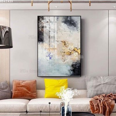 File tranh gốc PSD File bộ tranh treo hiện đại HD41429 còn nguyên layer